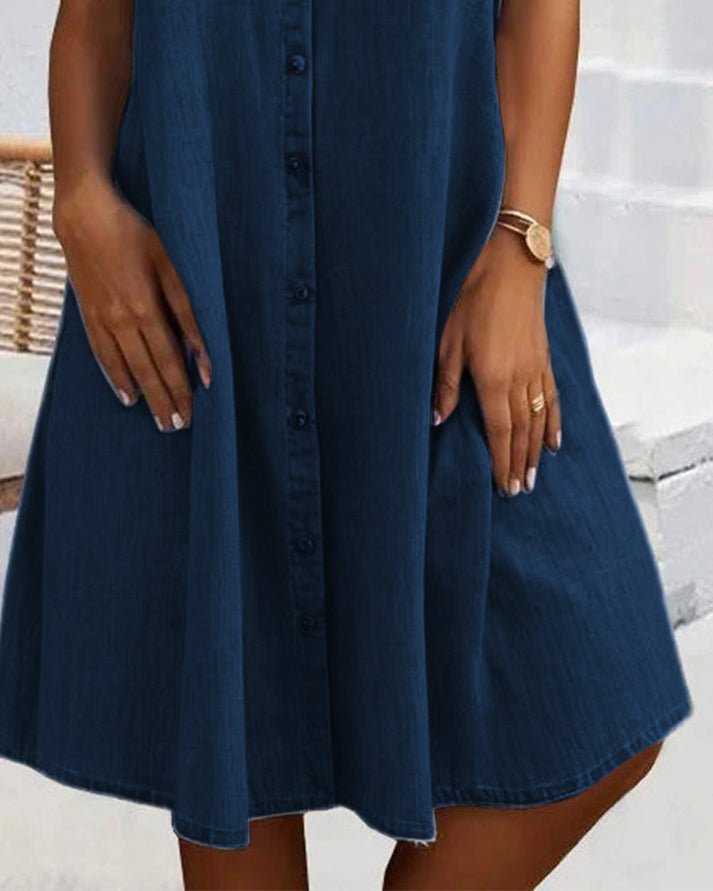 Boreal Button Dress