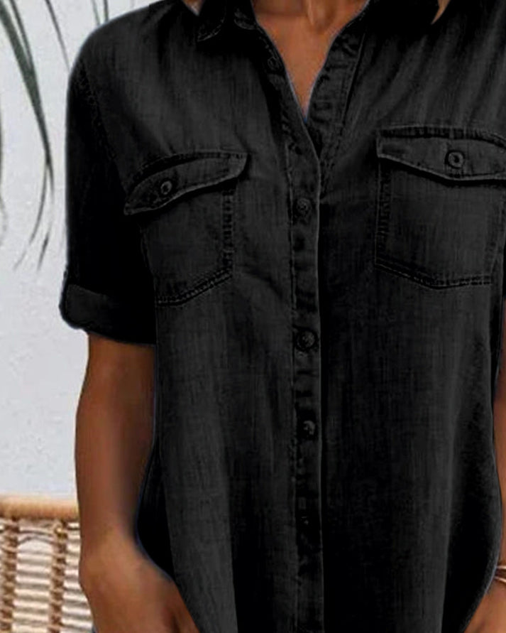 Boreal Button Dress