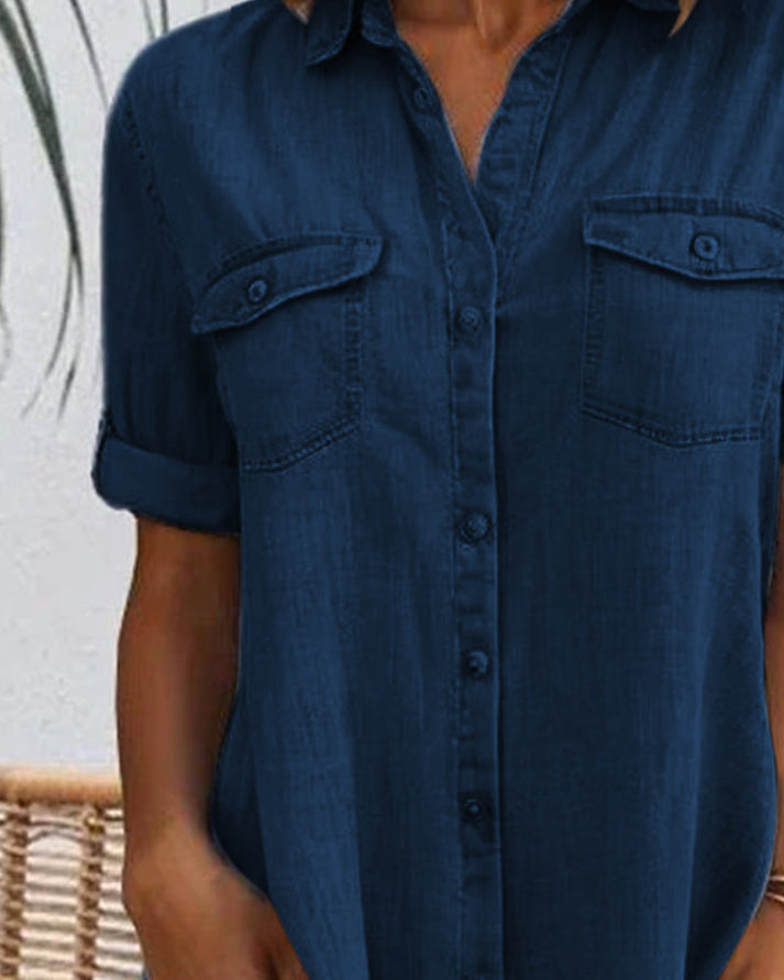 Boreal Button Dress