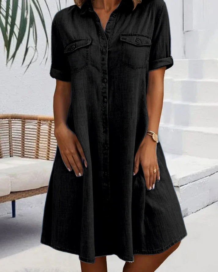 Boreal Button Dress