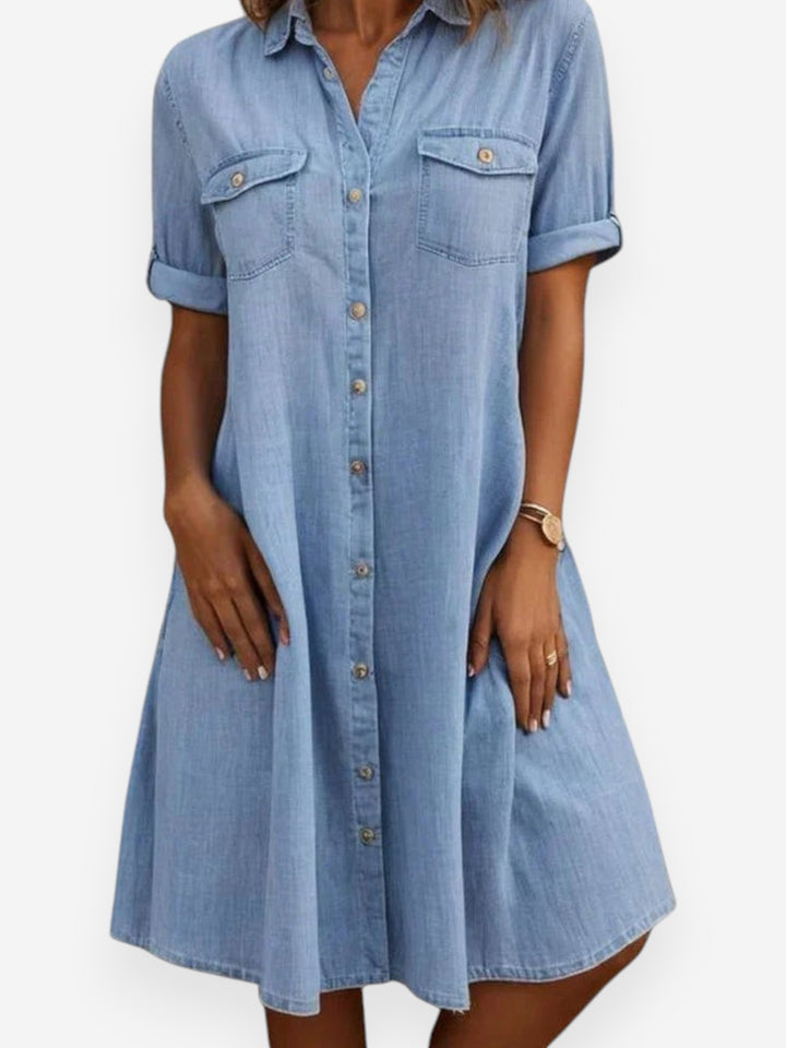 Boreal Button Dress