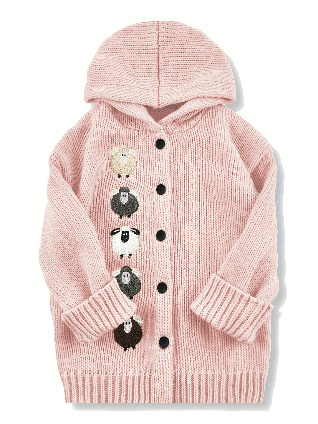 Evi Cozy Sheep Cardigan Hoodie