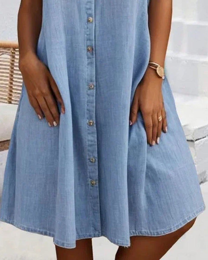 Boreal Button Dress